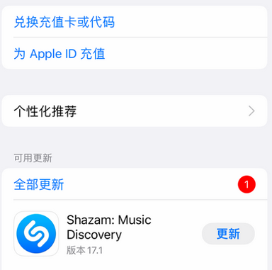 洛隆苹果维修分享无法在iPhone上下载或更新应用办法 